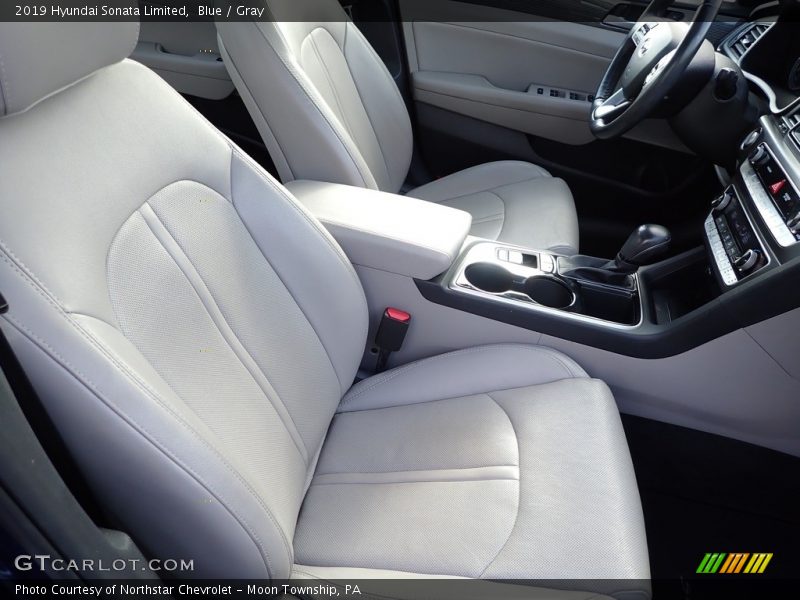 Blue / Gray 2019 Hyundai Sonata Limited