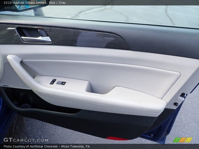 Blue / Gray 2019 Hyundai Sonata Limited