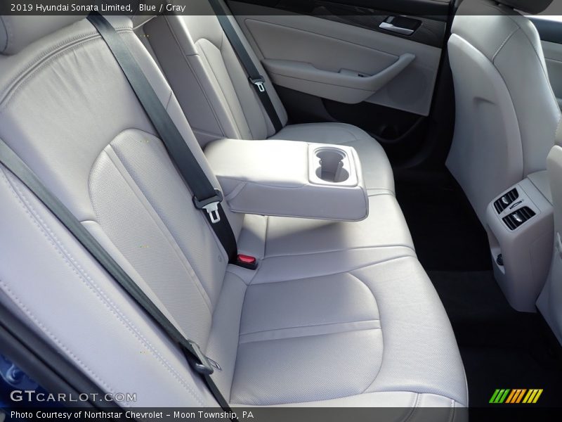 Blue / Gray 2019 Hyundai Sonata Limited