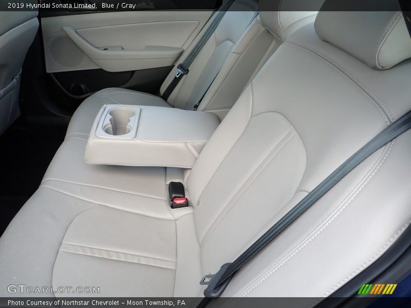 Blue / Gray 2019 Hyundai Sonata Limited