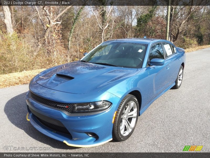 Frostbite / Black 2021 Dodge Charger GT
