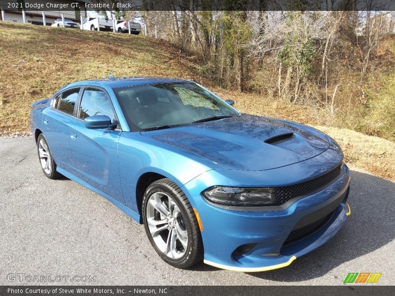 Frostbite / Black 2021 Dodge Charger GT