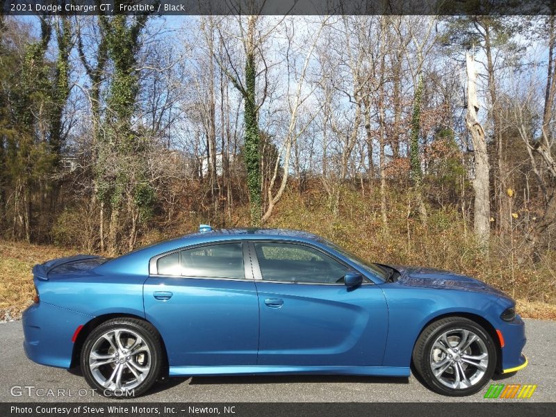 Frostbite / Black 2021 Dodge Charger GT