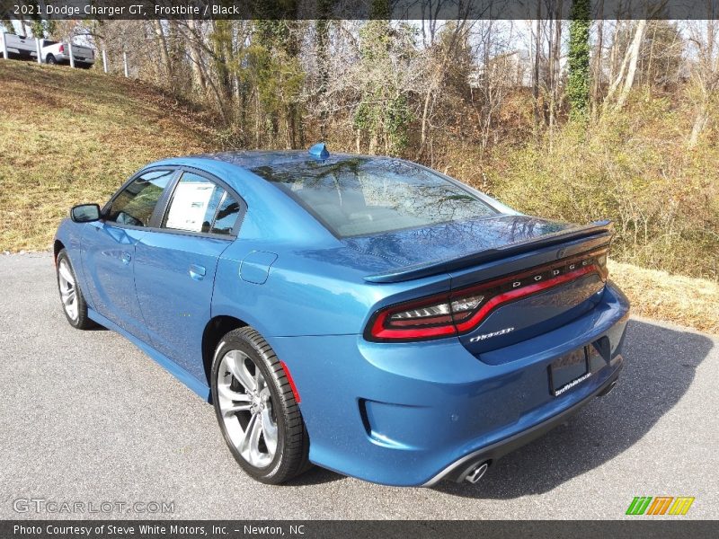 Frostbite / Black 2021 Dodge Charger GT