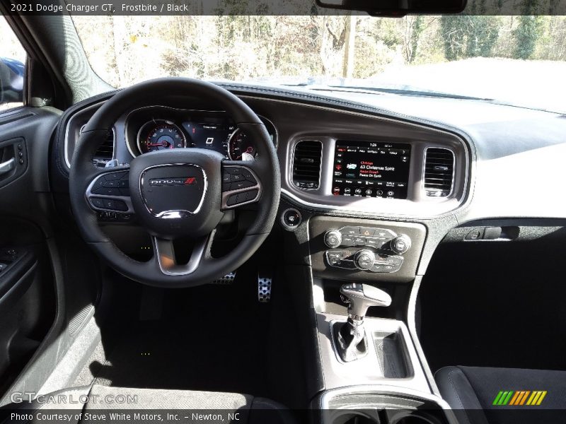 Frostbite / Black 2021 Dodge Charger GT