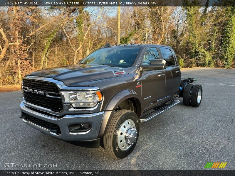 Granite Crystal Metallic / Black/Diesel Gray 2022 Ram 4500 SLT Crew Cab 4x4 Chassis