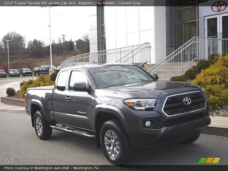 Magnetic Gray Metallic / Cement Gray 2017 Toyota Tacoma SR5 Access Cab 4x4