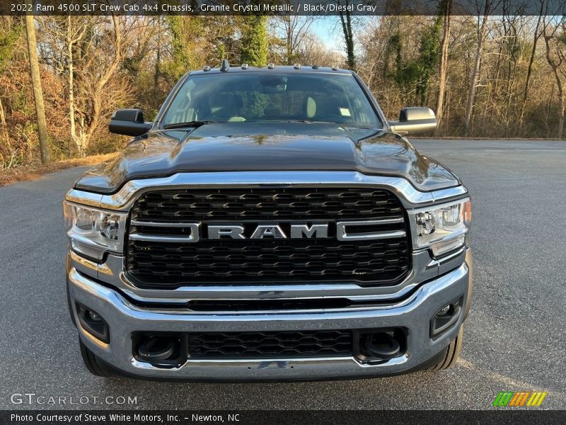 Granite Crystal Metallic / Black/Diesel Gray 2022 Ram 4500 SLT Crew Cab 4x4 Chassis
