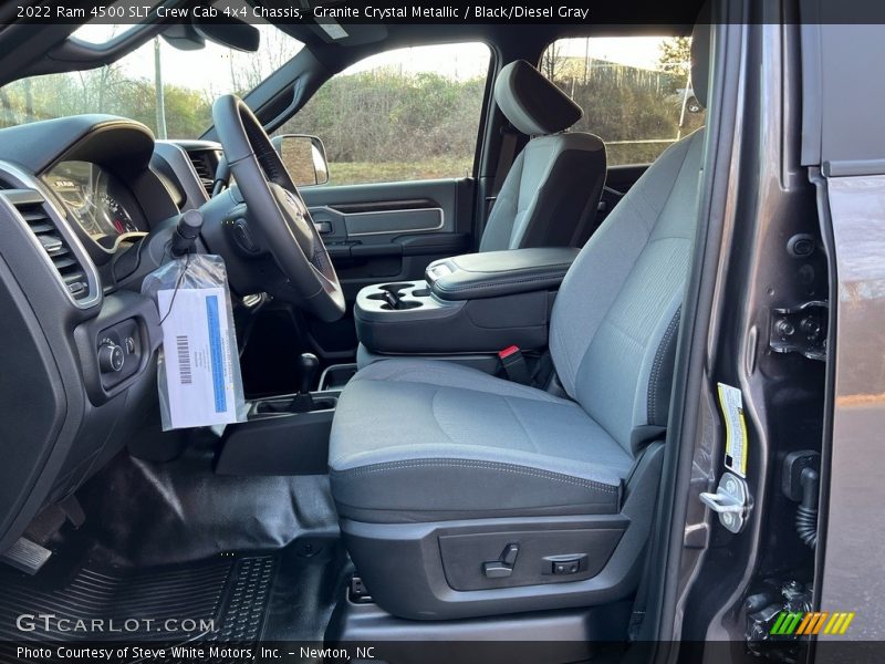 Granite Crystal Metallic / Black/Diesel Gray 2022 Ram 4500 SLT Crew Cab 4x4 Chassis