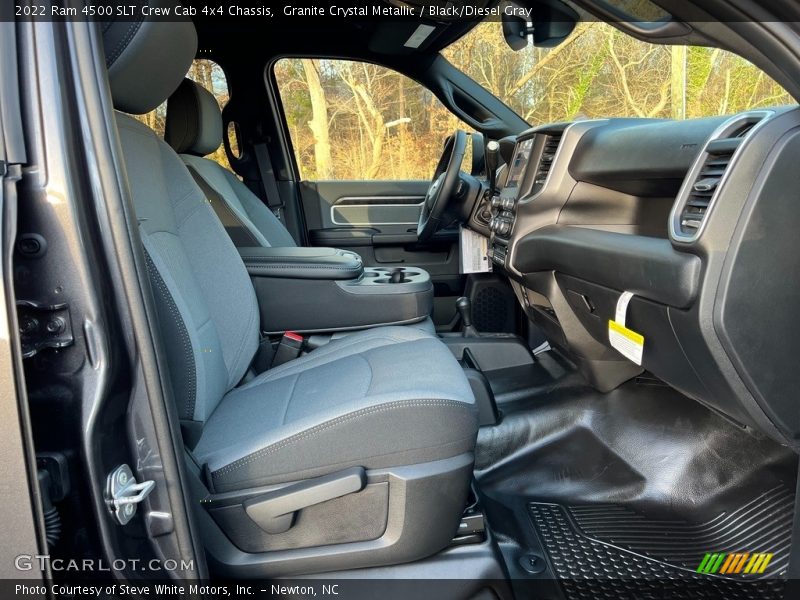 Granite Crystal Metallic / Black/Diesel Gray 2022 Ram 4500 SLT Crew Cab 4x4 Chassis