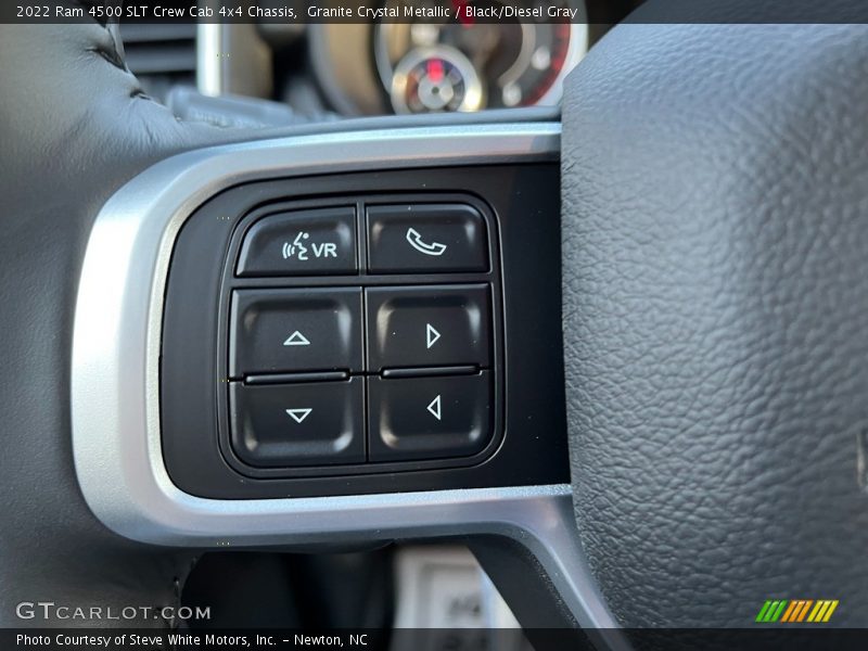 Granite Crystal Metallic / Black/Diesel Gray 2022 Ram 4500 SLT Crew Cab 4x4 Chassis