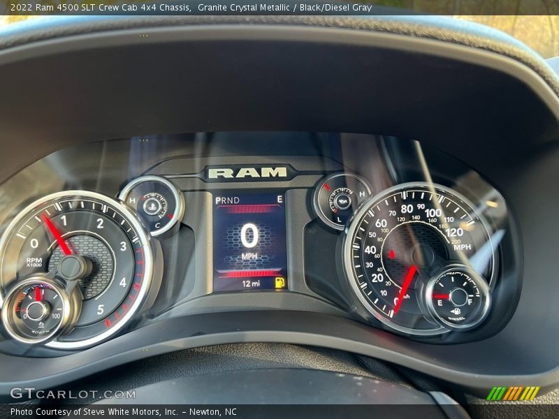 Granite Crystal Metallic / Black/Diesel Gray 2022 Ram 4500 SLT Crew Cab 4x4 Chassis