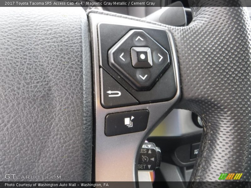 Magnetic Gray Metallic / Cement Gray 2017 Toyota Tacoma SR5 Access Cab 4x4