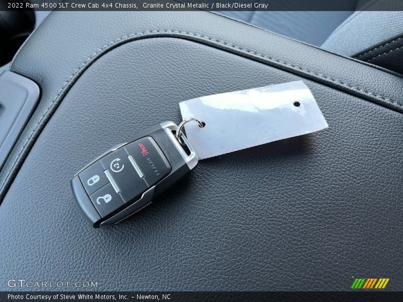 Granite Crystal Metallic / Black/Diesel Gray 2022 Ram 4500 SLT Crew Cab 4x4 Chassis