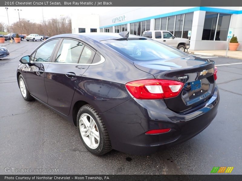 Blue Ray Metallic / Jet Black 2016 Chevrolet Cruze LT Sedan