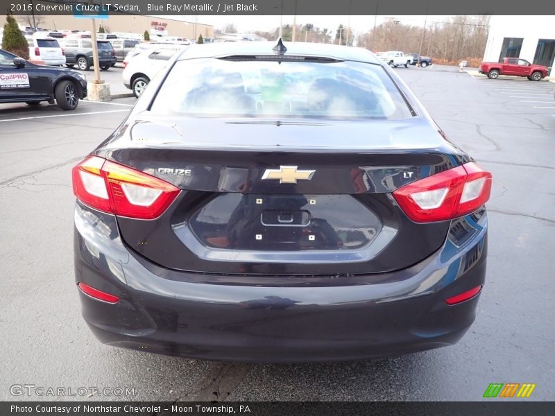 Blue Ray Metallic / Jet Black 2016 Chevrolet Cruze LT Sedan