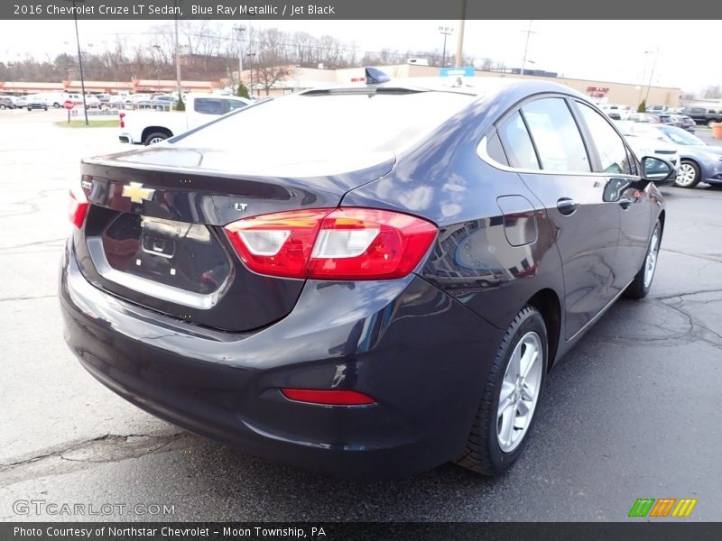 Blue Ray Metallic / Jet Black 2016 Chevrolet Cruze LT Sedan