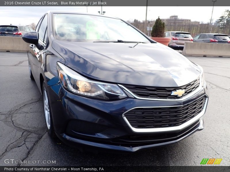 Blue Ray Metallic / Jet Black 2016 Chevrolet Cruze LT Sedan