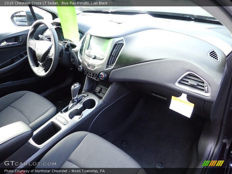Blue Ray Metallic / Jet Black 2016 Chevrolet Cruze LT Sedan