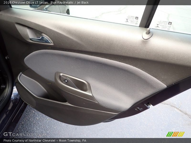 Blue Ray Metallic / Jet Black 2016 Chevrolet Cruze LT Sedan