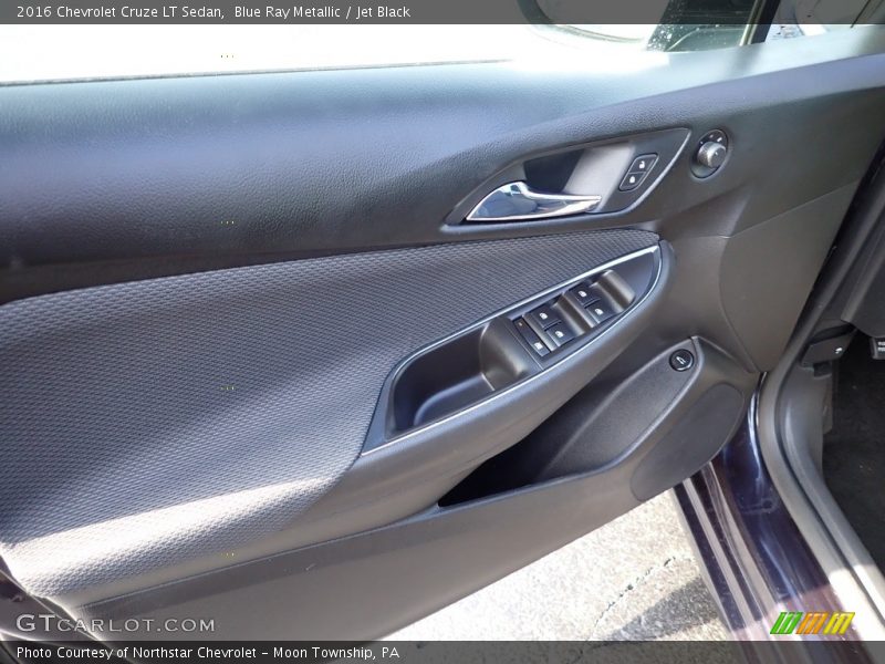 Blue Ray Metallic / Jet Black 2016 Chevrolet Cruze LT Sedan