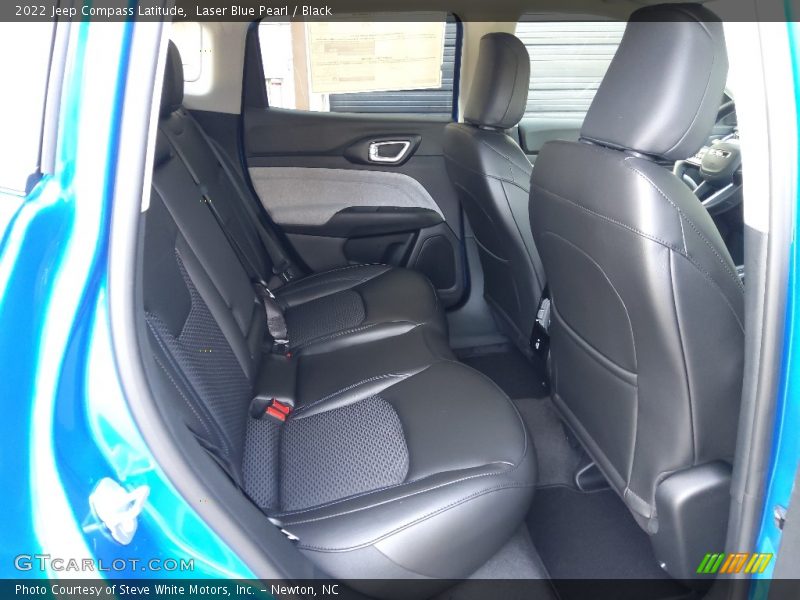 Laser Blue Pearl / Black 2022 Jeep Compass Latitude