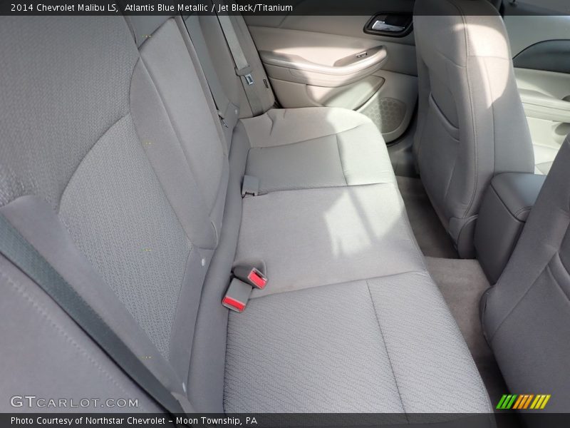 Atlantis Blue Metallic / Jet Black/Titanium 2014 Chevrolet Malibu LS