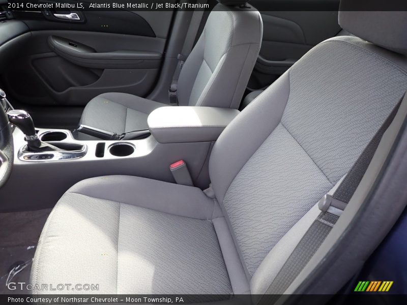 Atlantis Blue Metallic / Jet Black/Titanium 2014 Chevrolet Malibu LS