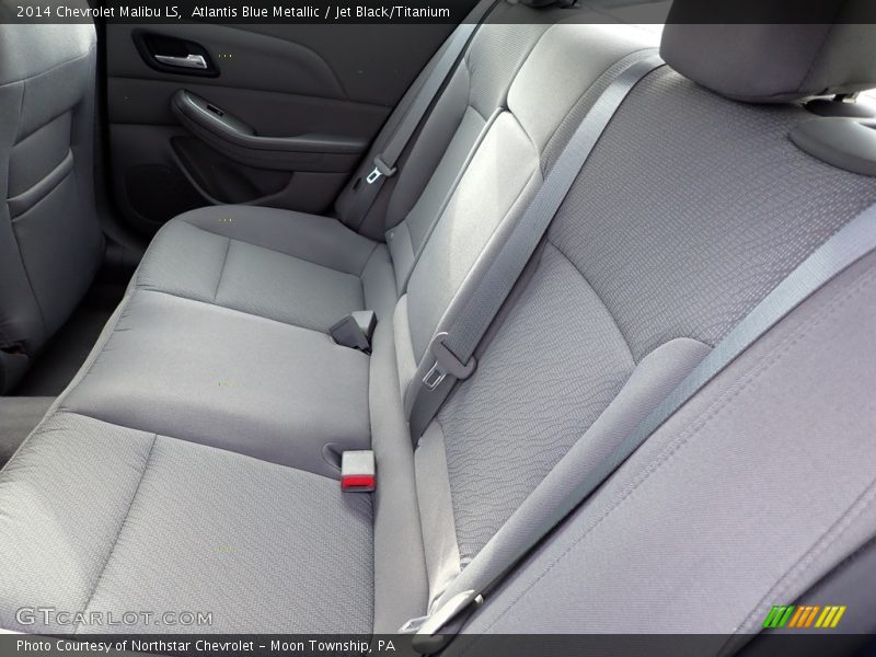 Atlantis Blue Metallic / Jet Black/Titanium 2014 Chevrolet Malibu LS