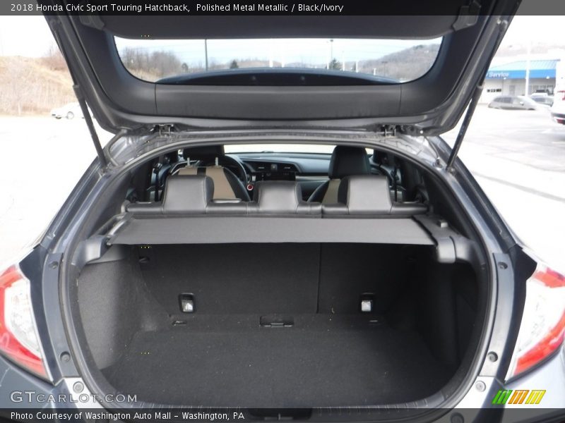 Polished Metal Metallic / Black/Ivory 2018 Honda Civic Sport Touring Hatchback
