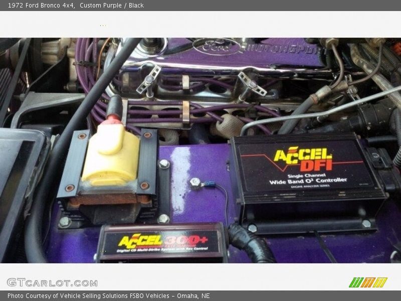 Custom Purple / Black 1972 Ford Bronco 4x4
