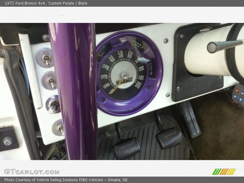 Custom Purple / Black 1972 Ford Bronco 4x4