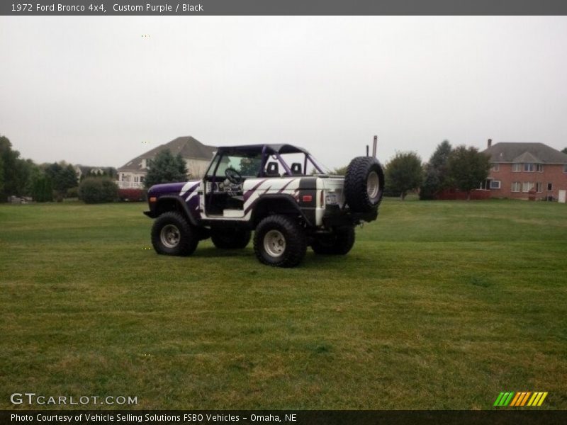 Custom Purple / Black 1972 Ford Bronco 4x4