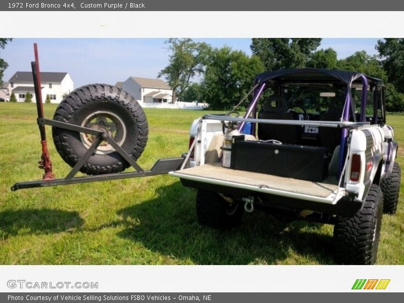 Custom Purple / Black 1972 Ford Bronco 4x4