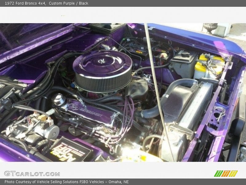 Custom Purple / Black 1972 Ford Bronco 4x4