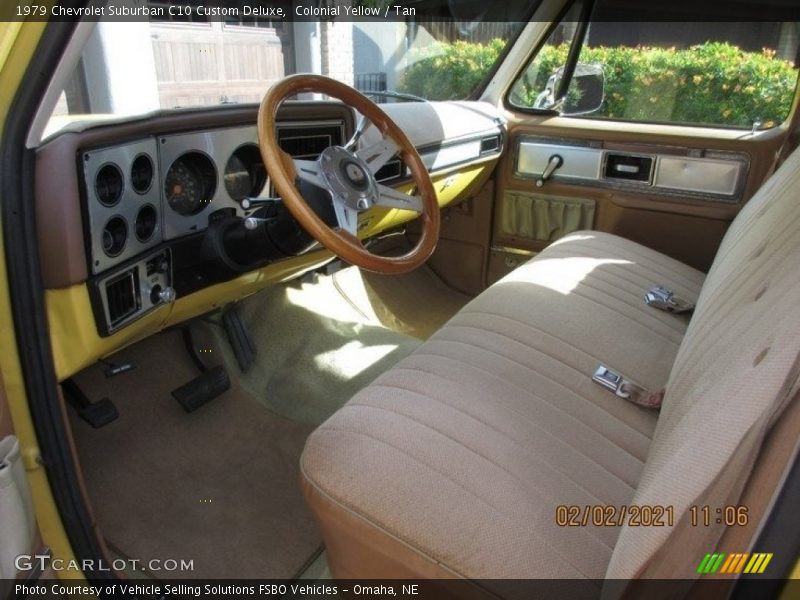  1979 Suburban C10 Custom Deluxe Tan Interior