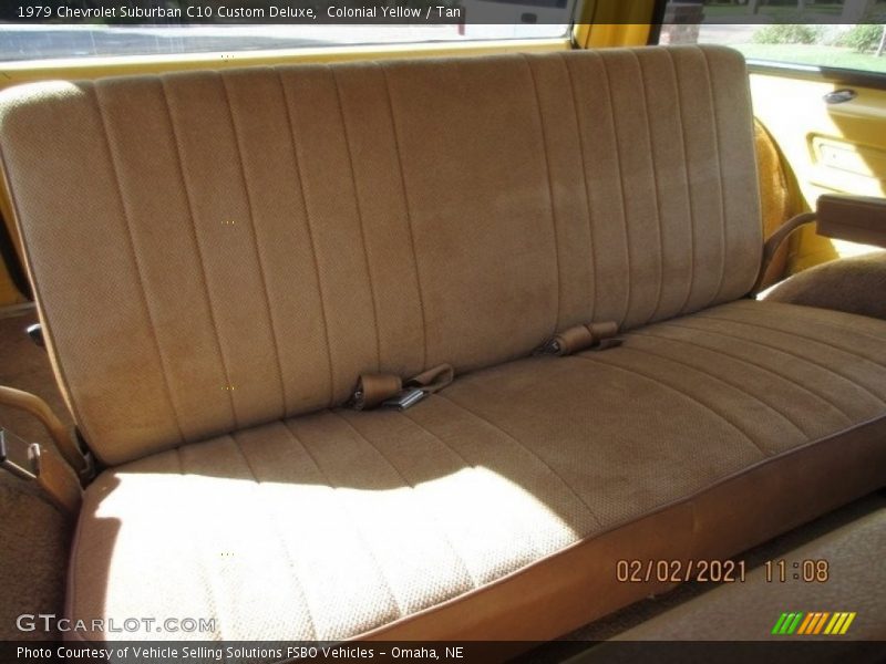 Rear Seat of 1979 Suburban C10 Custom Deluxe