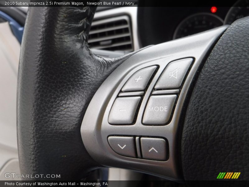 Newport Blue Pearl / Ivory 2010 Subaru Impreza 2.5i Premium Wagon