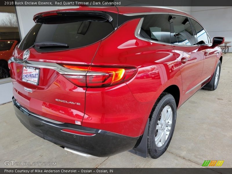 Red Quartz Tintcoat / Dark Galvanized 2018 Buick Enclave Essence