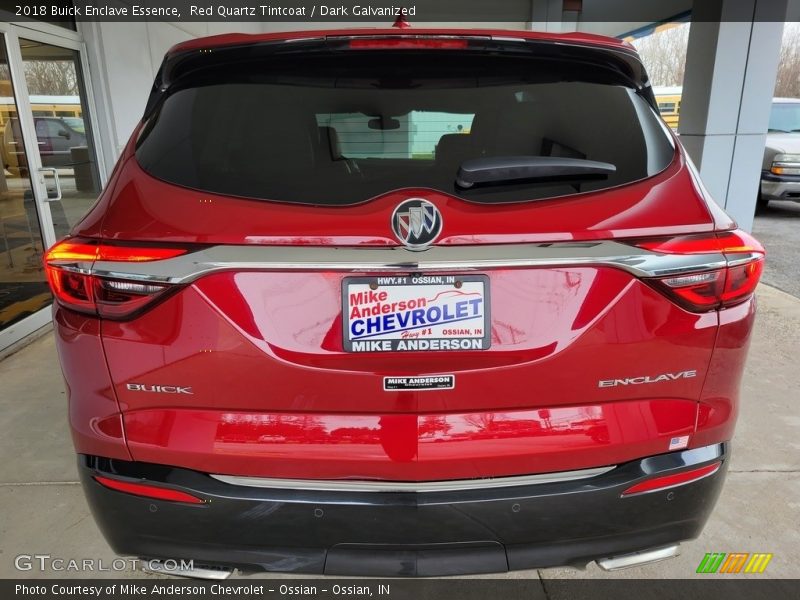 Red Quartz Tintcoat / Dark Galvanized 2018 Buick Enclave Essence