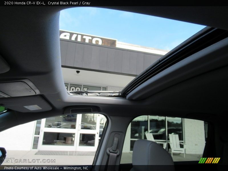 Crystal Black Pearl / Gray 2020 Honda CR-V EX-L