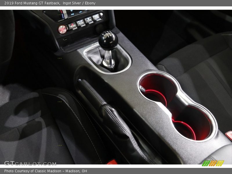Ingot Silver / Ebony 2019 Ford Mustang GT Fastback