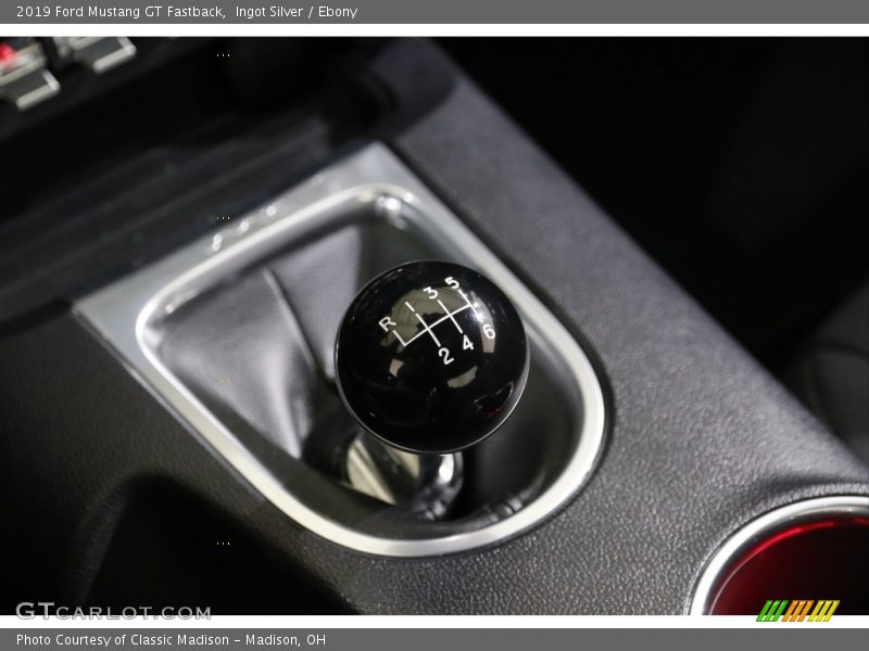 Ingot Silver / Ebony 2019 Ford Mustang GT Fastback