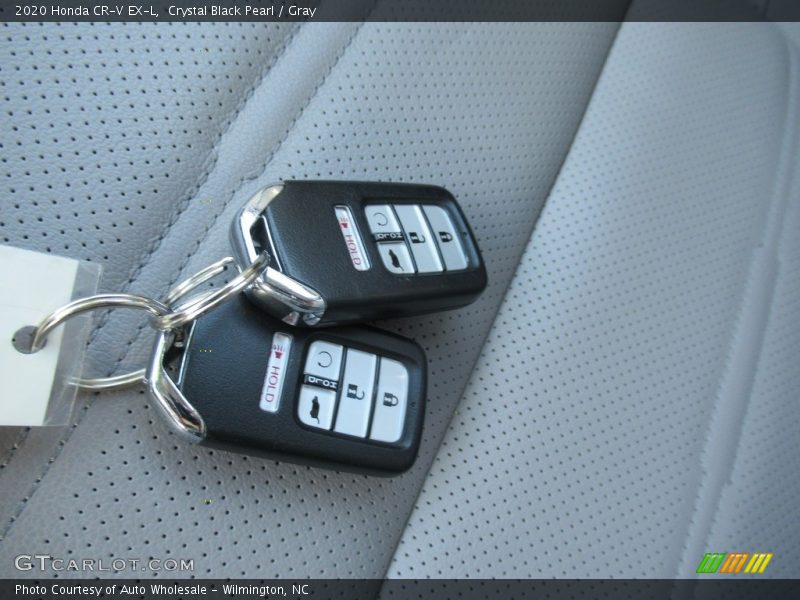 Crystal Black Pearl / Gray 2020 Honda CR-V EX-L