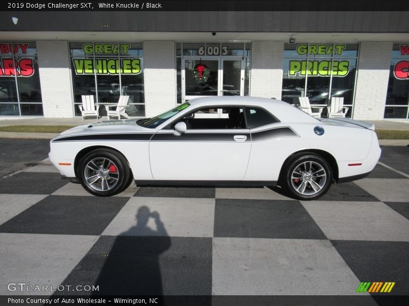 White Knuckle / Black 2019 Dodge Challenger SXT