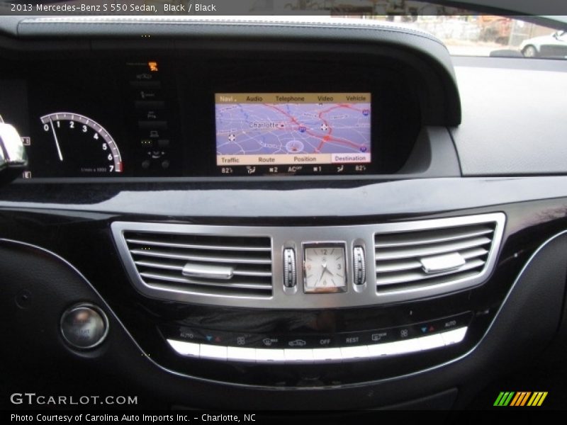 Black / Black 2013 Mercedes-Benz S 550 Sedan