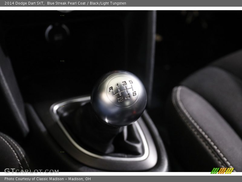 Blue Streak Pearl Coat / Black/Light Tungsten 2014 Dodge Dart SXT