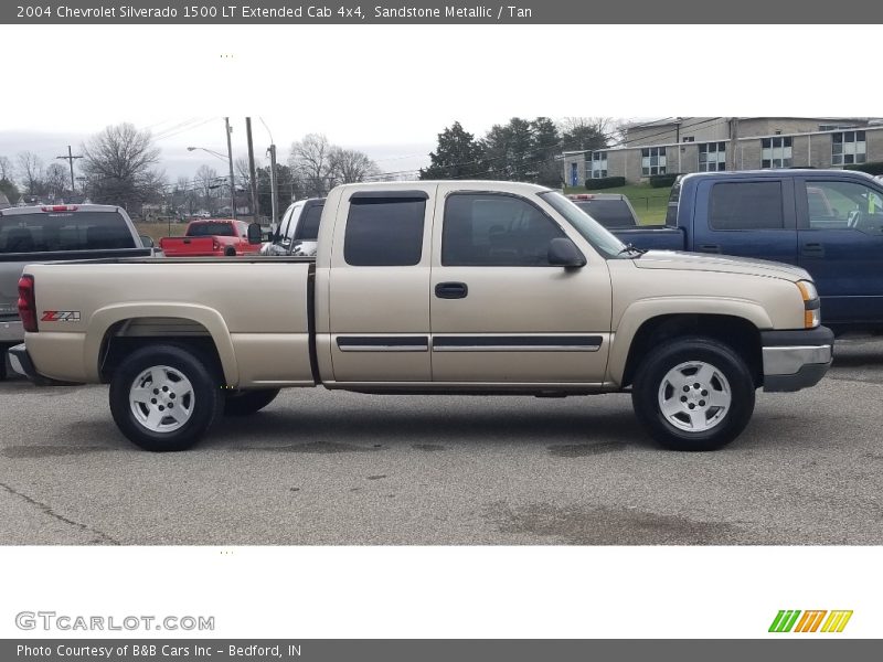 Sandstone Metallic / Tan 2004 Chevrolet Silverado 1500 LT Extended Cab 4x4