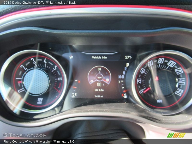 White Knuckle / Black 2019 Dodge Challenger SXT