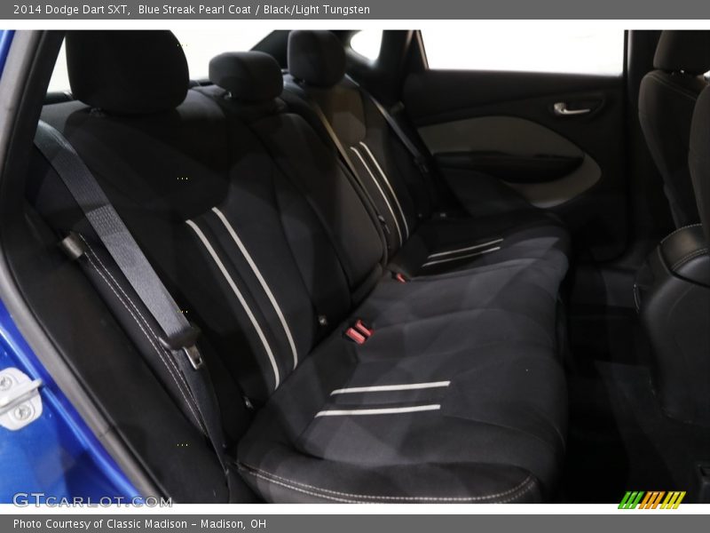 Blue Streak Pearl Coat / Black/Light Tungsten 2014 Dodge Dart SXT